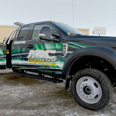 New ABC Towing truck New ABC Towing truck